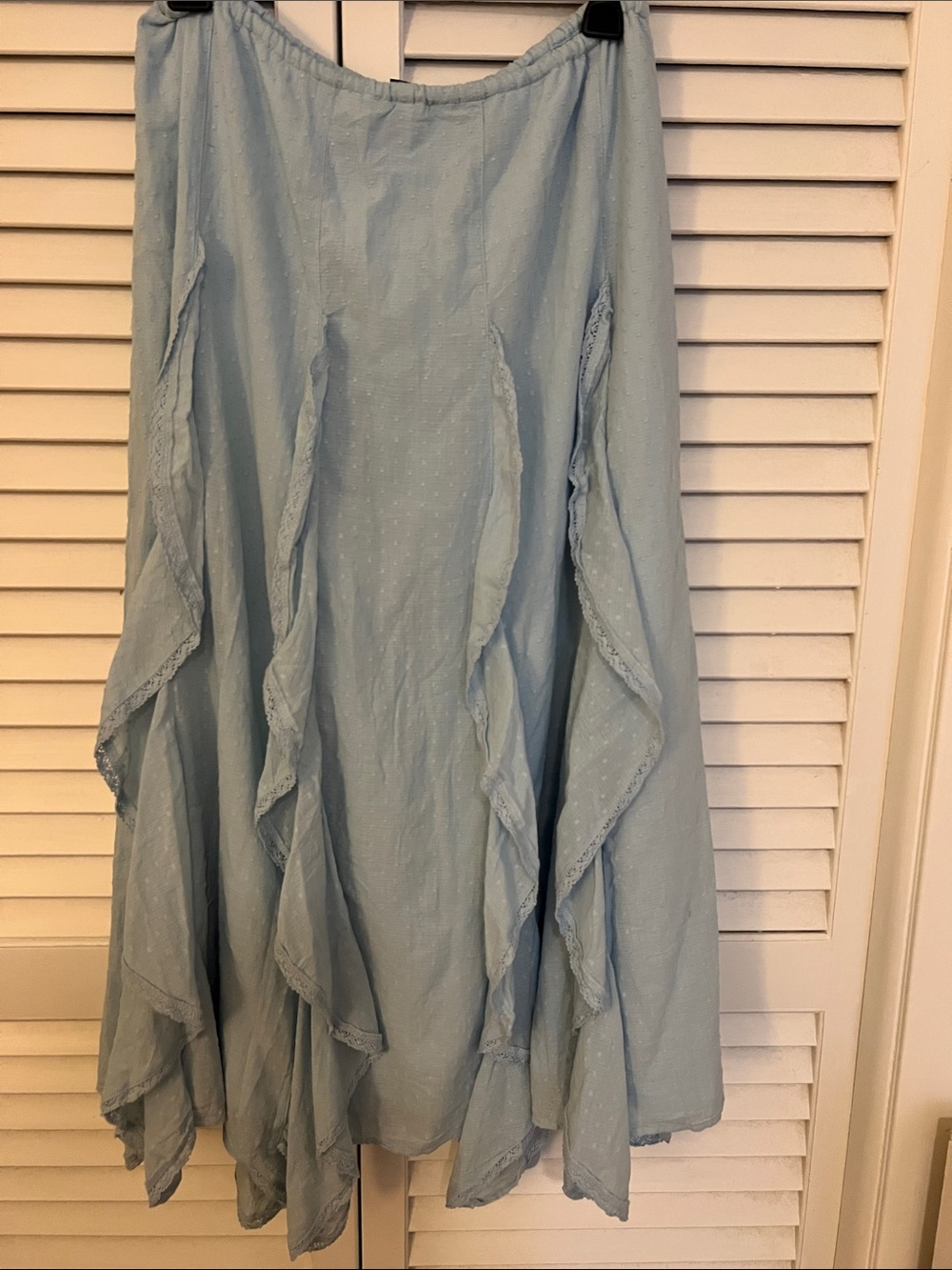 American Eagle maxi skirt, flowy skirt, cottagecore, coastal medium 💙 - Picture 8 of 9